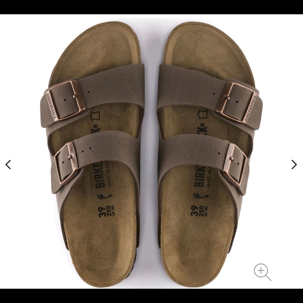 Birkenstock’s, Arizona Two Strap, Mocha
